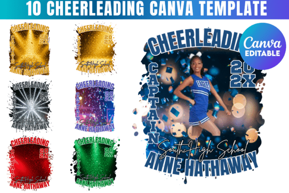Download Cheerleading Canva Editable Template - Canva editable Collection