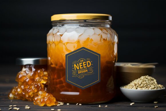 Download Honey Jar Branding Mockup PSD - Mockup Collection