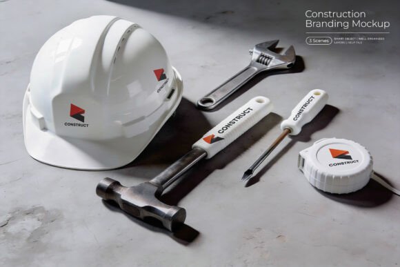 Download Construction Branding Mockup Set - Mockup Collection