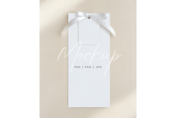 Download Vertical Menu Mockup Clean Aesthetic - Mockup Collection