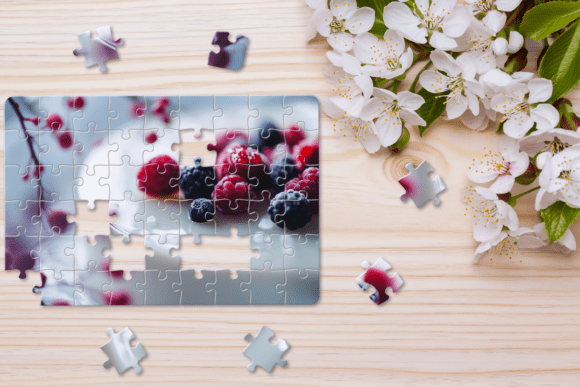 Download Jigsaw Puzzle Mockup Template - Mockup Collection