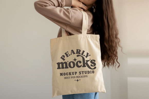 Download Natural Canvas Tote Bag Mockup 38 - Mockup Collection